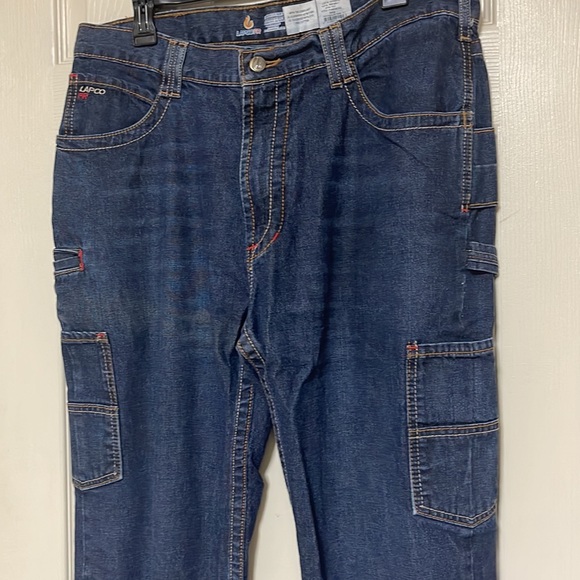 Lapco FR utility jeans. Great condition! Size 34 x36. Flame Resistant - Picture 5 of 13